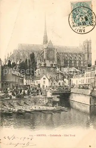 AK / Ansichtskarte Amiens Cathedrale Amiens