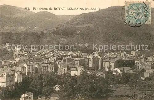 AK / Ansichtskarte Royat_les_Bains Panorama Royat_les_Bains