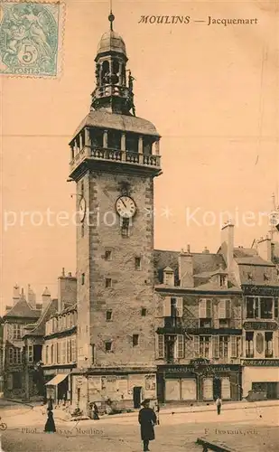 AK / Ansichtskarte Moulins_Allier Jacquemart Moulins Allier