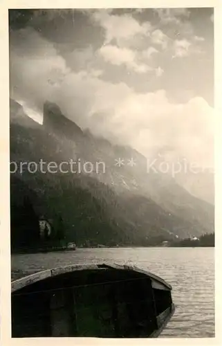 AK / Ansichtskarte Alleghe See Panorama Civetta Alleghe