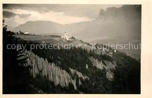 AK / Ansichtskarte Lengmoos_Ritten Erdpyramiden Lengmoos Ritten