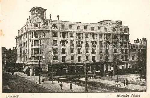 AK / Ansichtskarte Bukarest Athen Palast Bukarest