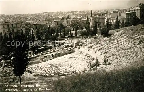 AK / Ansichtskarte Athenes_Athen Bacchus Theater Athenes Athen