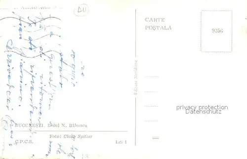 AK / Ansichtskarte Bucaresti Stadtpanorama Bucaresti