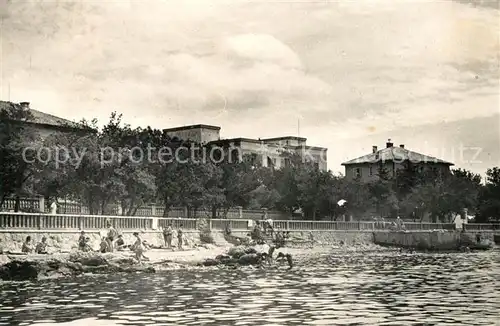 AK / Ansichtskarte Kraljevica Stadtpanorama Strand Kraljevica