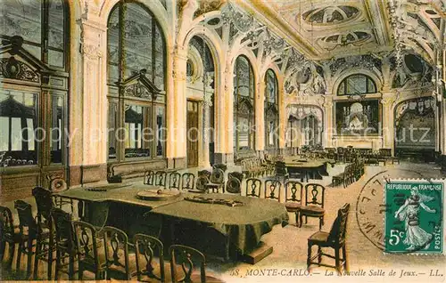 AK / Ansichtskarte Monte Carlo Le Nouvelle Salle de Jeux Monte Carlo