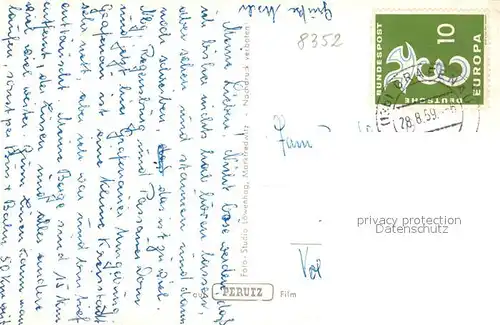 AK / Ansichtskarte Grafenau_Niederbayern Fliegeraufnahme Grafenau Niederbayern