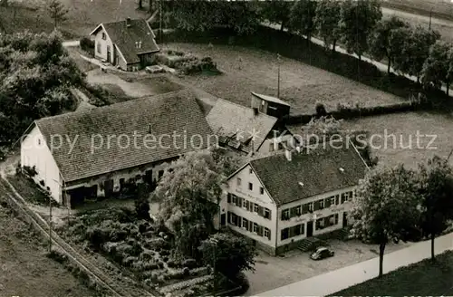 AK / Ansichtskarte Hausen_Munderkingen Fliegeraufnahme Gasthaus zum Adler Hausen Munderkingen