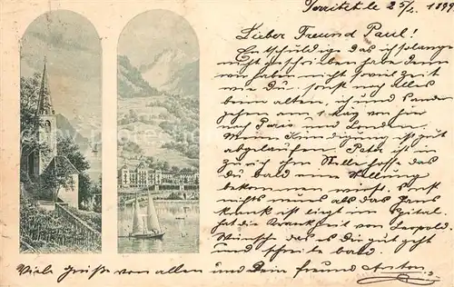 AK / Ansichtskarte Territet  Territet