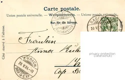 AK / Ansichtskarte Basel_BS Gasthof zum B?ren Cental Buffet Basel_BS