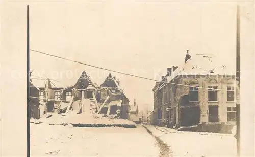 AK / Ansichtskarte Warneton_Hainaut Ruinen  Warneton Hainaut