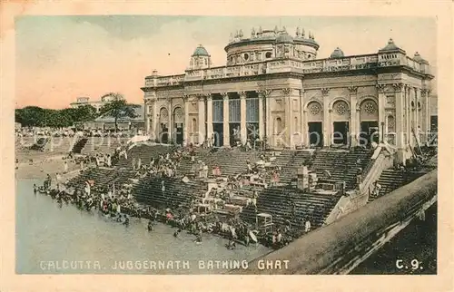 AK / Ansichtskarte Calcutta Juggernath Bathing Ghat Calcutta