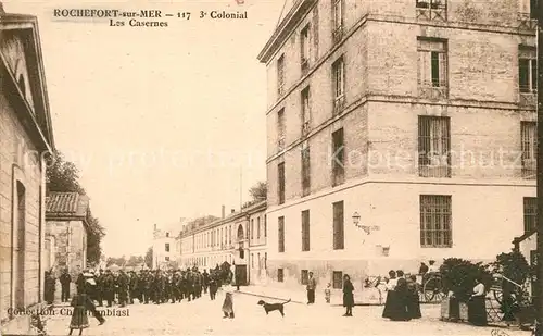 AK / Ansichtskarte Rochefort_sur_Mer Colonial Les Casernes Rochefort_sur_Mer