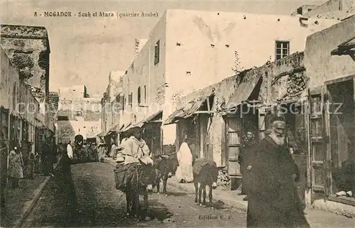 AK / Ansichtskarte Mogador_Marokko Souk el Atara Mogador Marokko