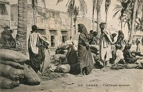 AK / Ansichtskarte Dakar Traitants maures Dakar