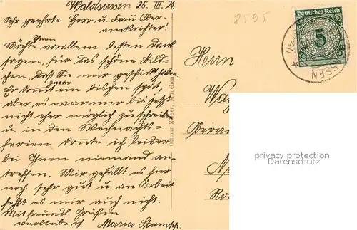 AK / Ansichtskarte Waldsassen Kloter Bibliotheksaal Waldsassen