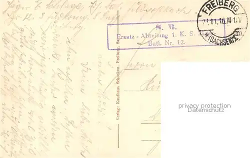 AK / Ansichtskarte Alt_Freiberg_Sachsen Dom Eingang zur goldenen Pforte Alt_Freiberg_Sachsen