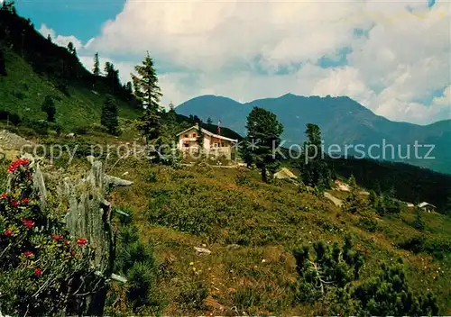 AK / Ansichtskarte Kaltenbach_Tirol Alpengasthaus Kaltenbacher Schihuette Zillertaler Hoehenstrasse Kaltenbach Tirol