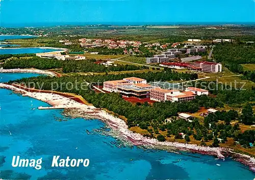 AK / Ansichtskarte Katoro Ferienanlage Hotel Strand Fliegeraufnahme Katoro