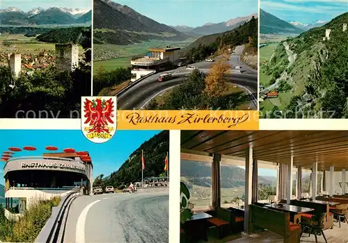 AK / Ansichtskarte Zirl Rasthaus Zirlerberg Oberinntal Fernsicht Alpen Zirl