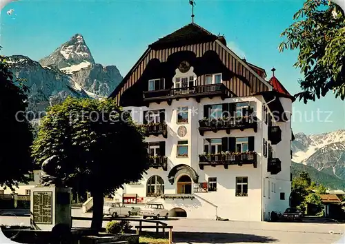 AK / Ansichtskarte Ehrwald_Tirol Hotel Sonnenspitze Mieminger Kette Ehrwald Tirol