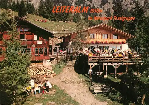 AK / Ansichtskarte Algund_Merano Leiteralm Naturpark Texelgruppe Algund Merano