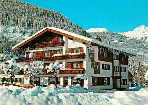 AK / Ansichtskarte Kulm_Ramsau Gaestehaus Pension Winterlandschaft Alpen Kulm Ramsau