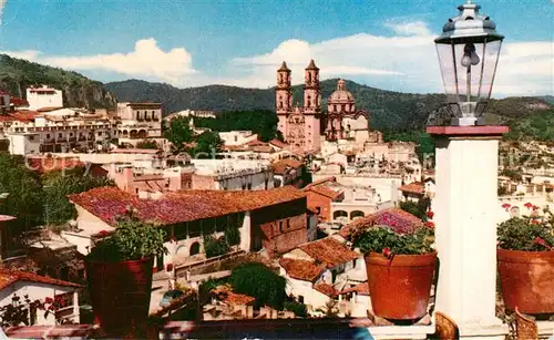 AK / Ansichtskarte Taxco Panoramablick vom Hotel Viktoria Taxco