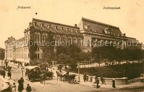 AK / Ansichtskarte Bukarest Justizpalast Bukarest