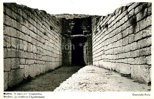 AK / Ansichtskarte Mycenes Grabstaette Agamemnon Mycenes