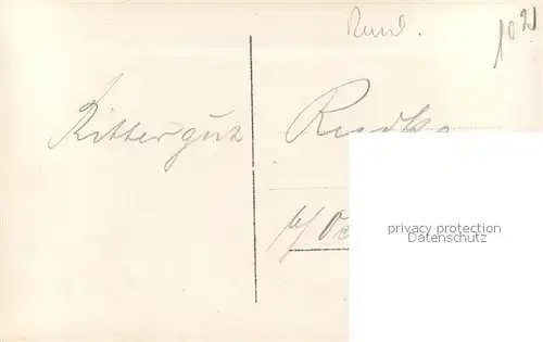 AK / Ansichtskarte Chojna Rittergut Rudka Chojna