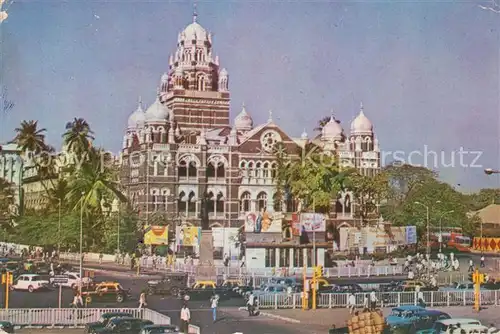 AK / Ansichtskarte Bombay_Mumbai Western Railway Freitagsmoschee Bombay Mumbai