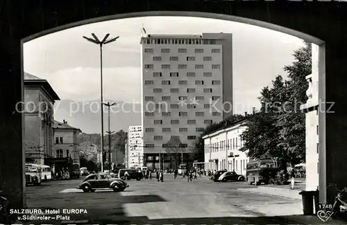 AK / Ansichtskarte Salzburg_Oesterreich Hotel Europa Salzburg_Oesterreich