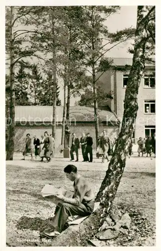 AK / Ansichtskarte Schweden Runoeskolan Rast Schweden