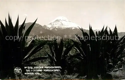 AK / Ansichtskarte Vulkane_Geysire_Vulcans_Geysers Volcano Popocatepetl 