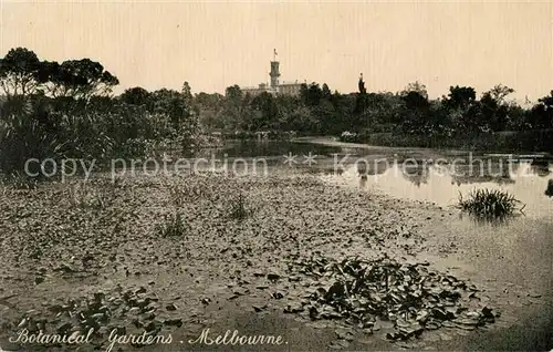 AK / Ansichtskarte Melbourne_Victoria Botanical Gardens Melbourne Victoria