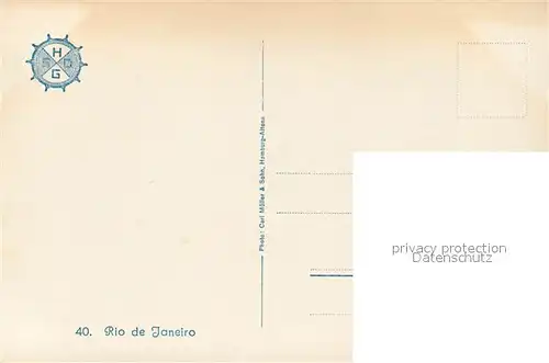 AK / Ansichtskarte Rio_de_Janeiro Panorama Rio_de_Janeiro