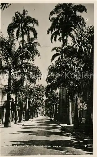 AK / Ansichtskarte Rio_de_Janeiro Rua Paysandu Rio_de_Janeiro