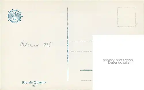 AK / Ansichtskarte Rio_de_Janeiro Panorama Rio_de_Janeiro