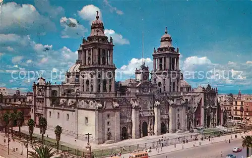 AK / Ansichtskarte Mexico_City La Catedral Mexico City