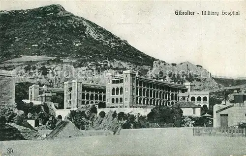 AK / Ansichtskarte Gibraltar Military Hospital Gibraltar