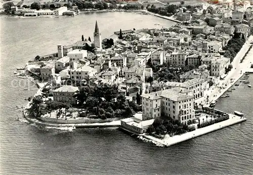 AK / Ansichtskarte Porec Fliegeraufnahme Porec