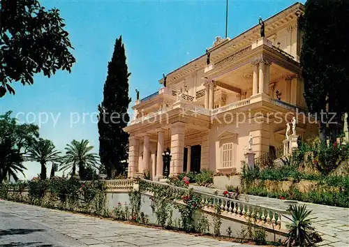 AK / Ansichtskarte Corfu_Korfu Achilleon Palazzo Corfu Korfu