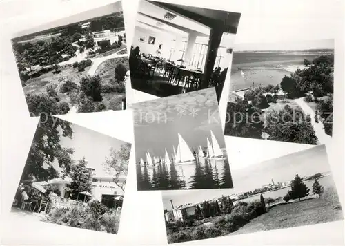 AK / Ansichtskarte Umag_Umago_Istrien Stadtansichten Segelboote Umag_Umago_Istrien