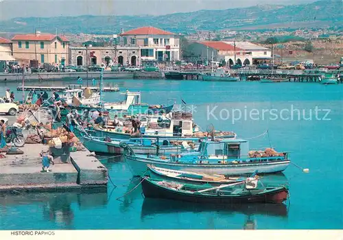 AK / Ansichtskarte Paphos Hafen Paphos