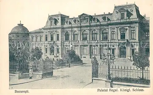 AK / Ansichtskarte Bucuresti Palatul Regal Koenigliches Schloss Bucuresti