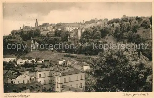 AK / Ansichtskarte Luxembourg Panorama Luxembourg