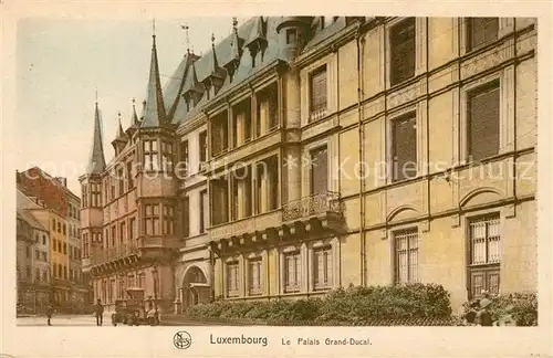 AK / Ansichtskarte Luxembourg Palais Grand Ducal Luxembourg
