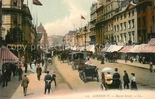 AK / Ansichtskarte London Regent Street London