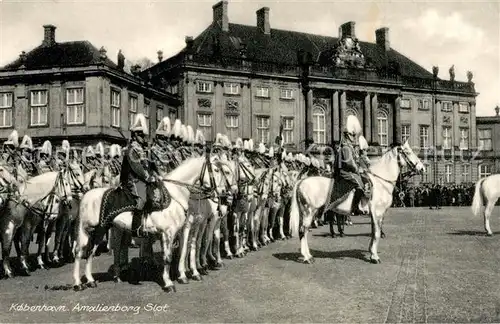 AK / Ansichtskarte Kopenhagen Amalienborg Slot Kopenhagen